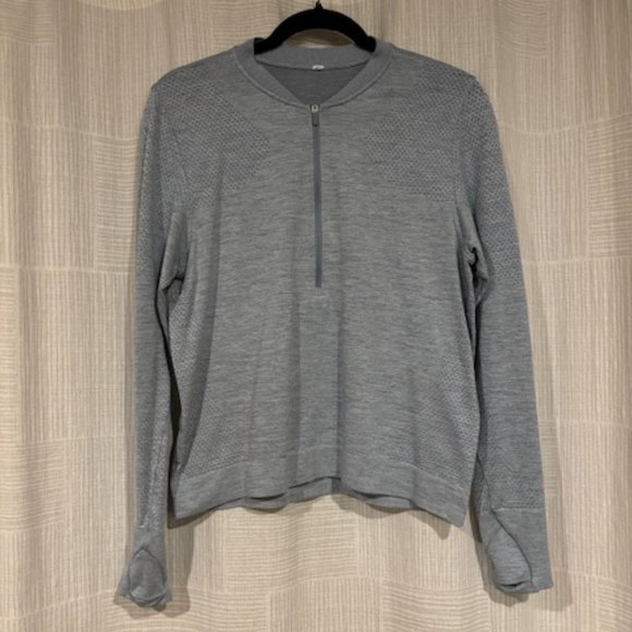 lululemon Tops - lululemon Swiftly Midweight Half Zip Long Sleeve
